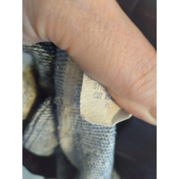 DPNY Jacket Coat Women's Sz M Blue Gray Southwestern Cowgirl Toggle Button Pocke - Picture 11 of 11